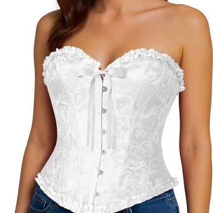 Witte Corset Dames van Fiestas Guirca koop je bij Partywinkel