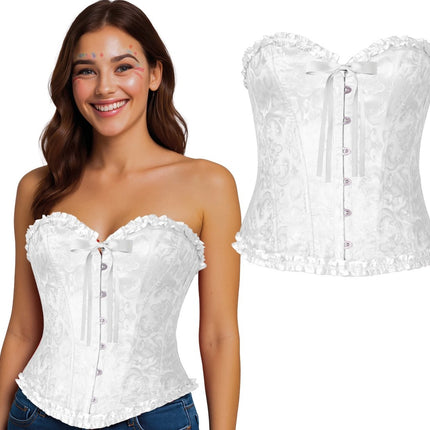 Witte Corset Dames van Fiestas Guirca koop je bij Partywinkel