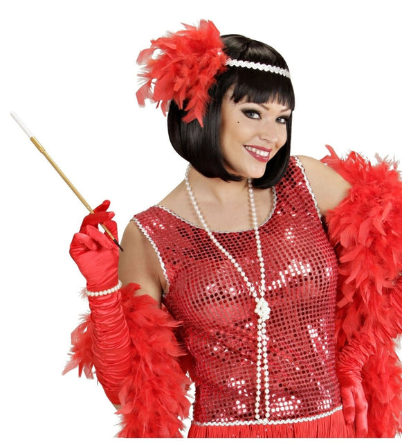 Witte Ketting 1,6m van Widmann koop je bij Partywinkel