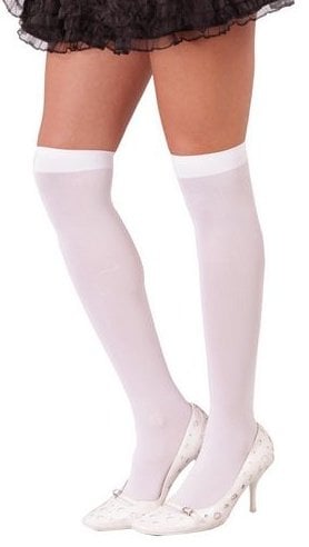 Witte Kousen 2st van Fiestas Guirca koop je bij Partywinkel