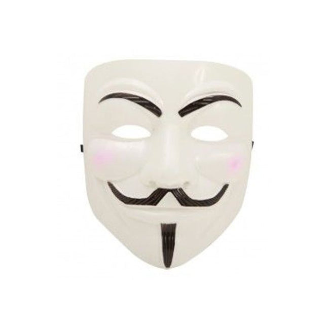 Witte Masker Vendetta van Partychimp koop je bij Partywinkel