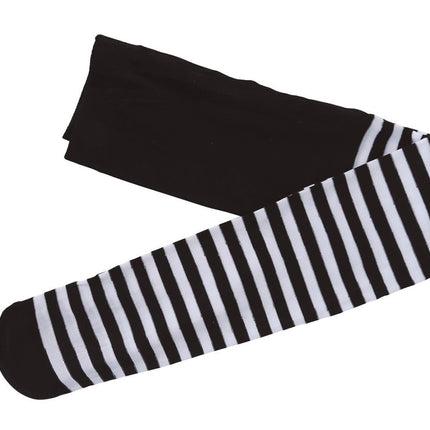 Witte Panty Gestreept Kind van Fiestas Guirca koop je bij Partywinkel