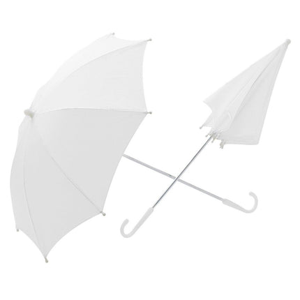Witte Paraplu 60cm van Widmann koop je bij Partywinkel