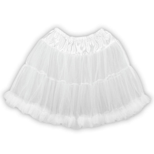 Witte Petticoat Deluxe van Boland koop je bij Partywinkel