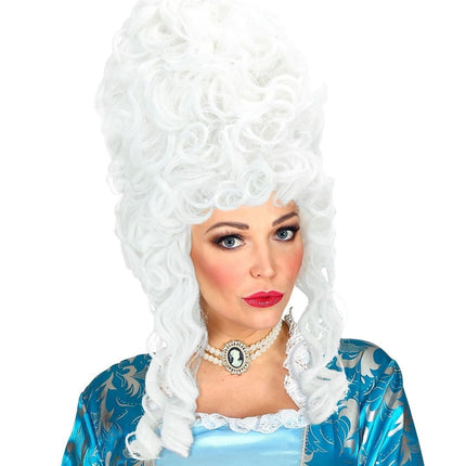 Witte Pruik Klassiek van Widmann koop je bij Partywinkel