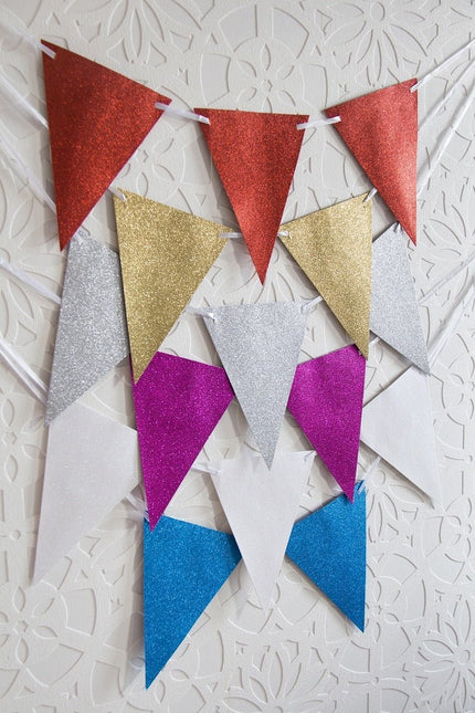 Witte Slingers Glitter 6m van Folat koop je bij Partywinkel