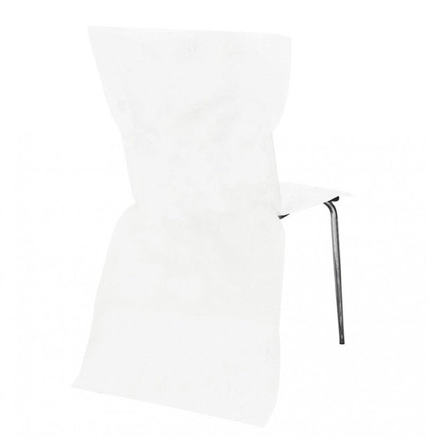 Witte Stoelhoes Deluxe 6st van CHAKS koop je bij Partywinkel