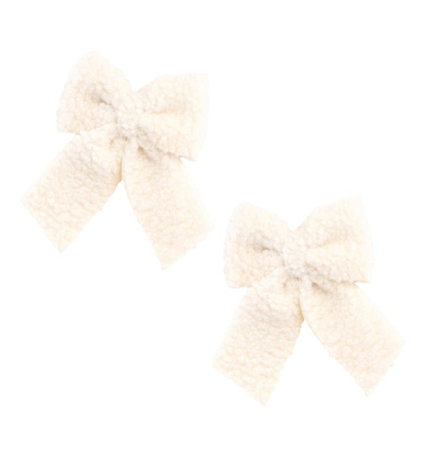 Witte Strik Bont 19cm 2st van CHAKS koop je bij Partywinkel