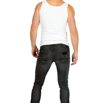 Witte Tanktop Heren van Wilbers & Wilbers koop je bij Partywinkel