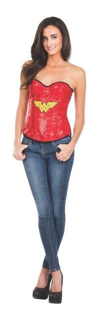 Wonder Woman Corset van Rubies koop je bij Partywinkel