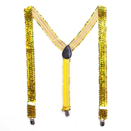 Tirantes dorados de 2,5 cm