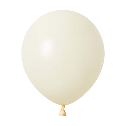 Globos de color marfil, 30 cm, 50 unidades