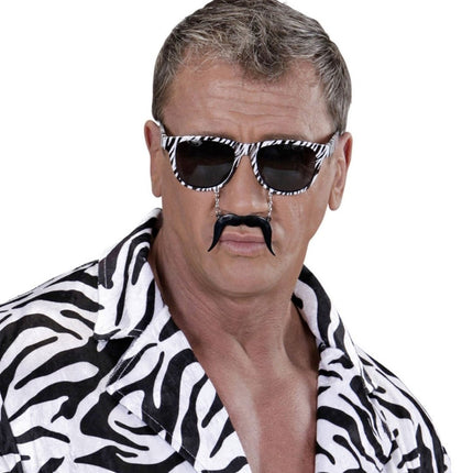 Zebra Bril van Widmann koop je bij Partywinkel