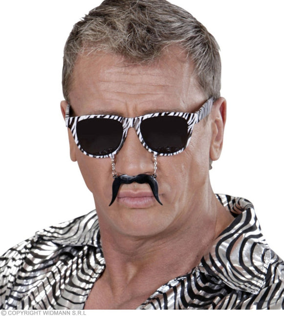 Zebra Bril van Widmann koop je bij Partywinkel