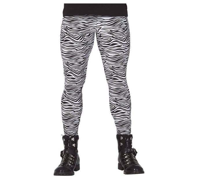 Zebra Legging Dames van Fiestas Guirca koop je bij Partywinkel