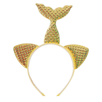 Zeemeermin Haarband Goud van Fiestas Guirca koop je bij Partywinkel