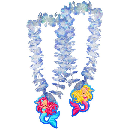 Zeemeermin Hawaii Krans van Folat koop je bij Partywinkel