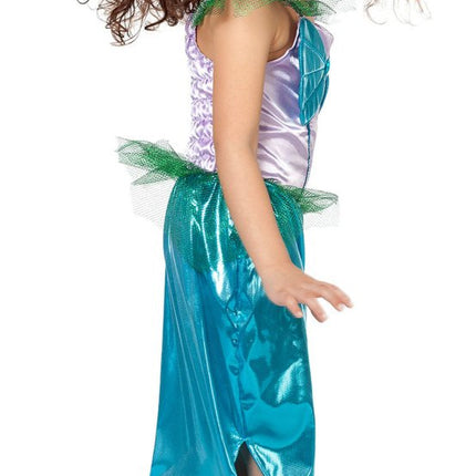 Zeemeermin Kostuum Blauw Meisje van Wilbers & Wilbers koop je bij Partywinkel