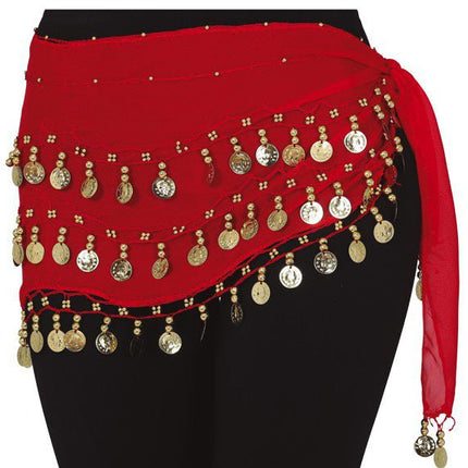 Zigeuner Doek Rood van Fiestas Guirca koop je bij Partywinkel