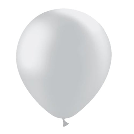 Zilveren Ballonnen Metallic 30cm 10st - Partywinkel - 8436540890207