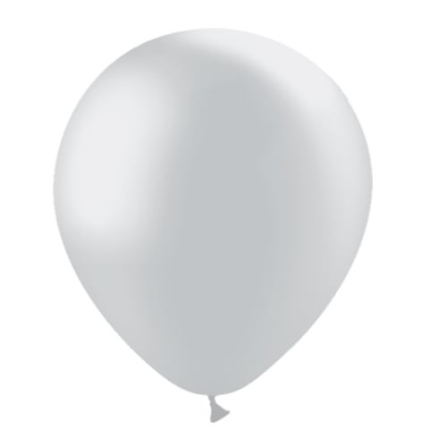 Zilveren Ballonnen Metallic 30cm 10st - Partywinkel - 8436540890207