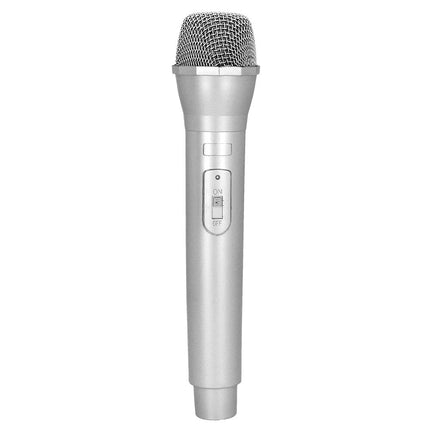 Zilveren Disco Microfoon 23,5cm van Boland koop je bij Partywinkel