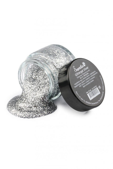 Zilveren Glitter Gel van Superstar koop je bij Partywinkel