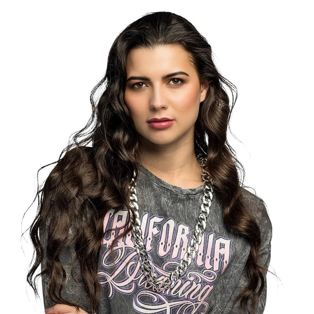 Zilveren Ketting van Boland koop je bij Partywinkel