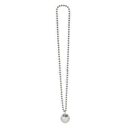 Zilveren Ketting Discobal Led van Boland koop je bij Partywinkel