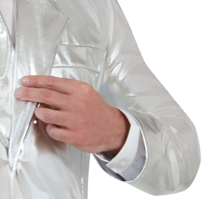 Zilveren Kostuum Heren - Partywinkel - 8434077860953