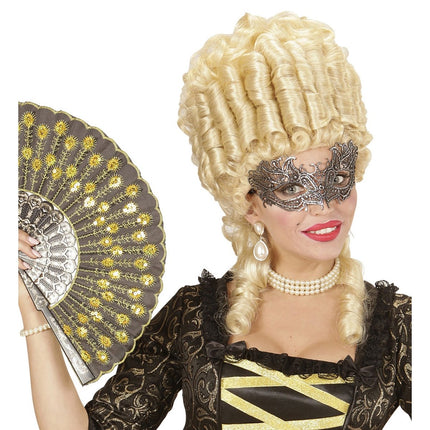 Zilveren Oogmasker van Widmann koop je bij Partywinkel