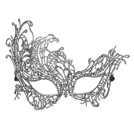 Zilveren Oogmasker Kant van Widmann koop je bij Partywinkel