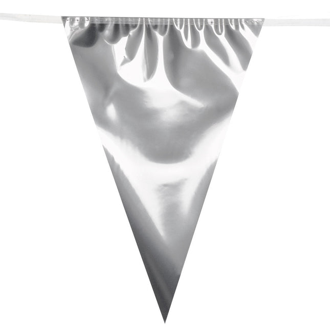 Zilveren Slinger XL 45cm 10m van Boland koop je bij Partywinkel