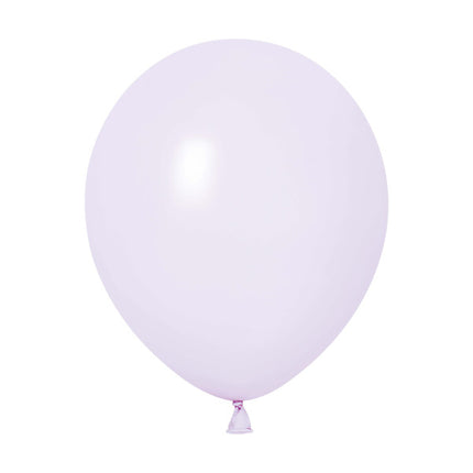 Globos color lavanda pastel, 30 cm, 50 unidades