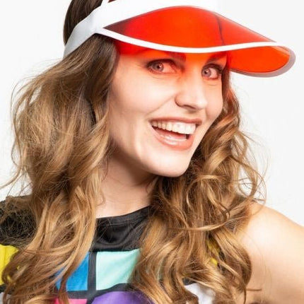 Zonnepet Rood van Partychimp koop je bij Partywinkel