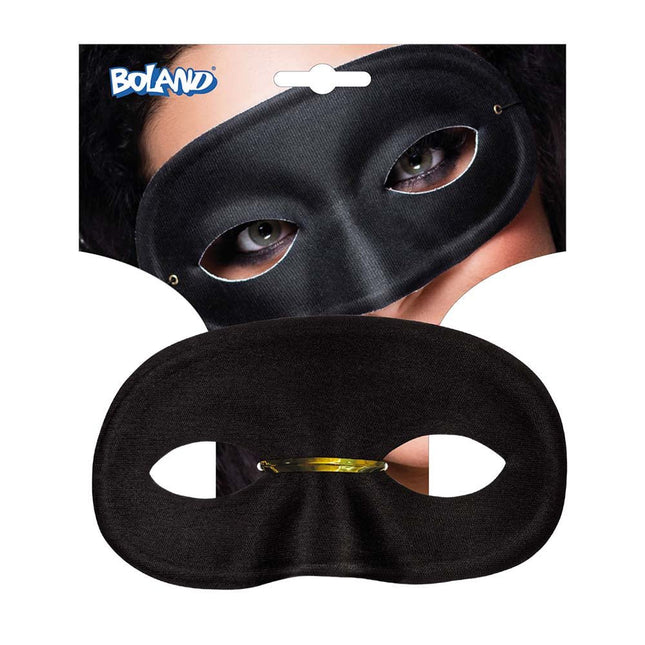 Zwart Oogmasker - Partywinkel - 8712026003263