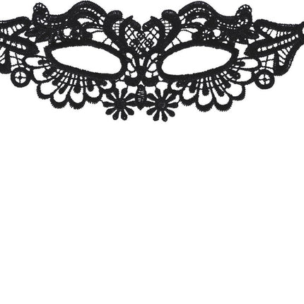 Zwart Oogmasker Kant van Fiestas Guirca koop je bij Partywinkel