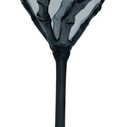 Zwart Wijnglas Hand 18cm van Fiestas Guirca koop je bij Partywinkel