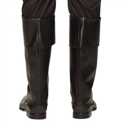 Zwarte Beenkappen 2st van Boland koop je bij Partywinkel