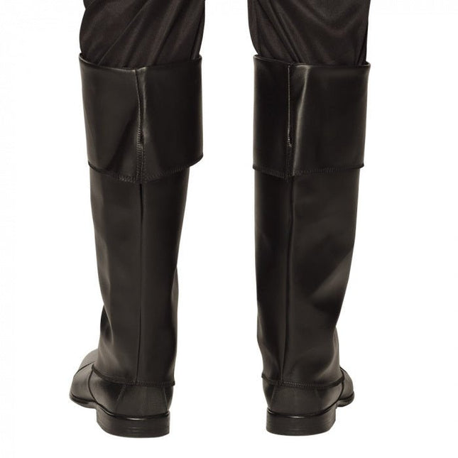 Zwarte Beenkappen 2st van Boland koop je bij Partywinkel