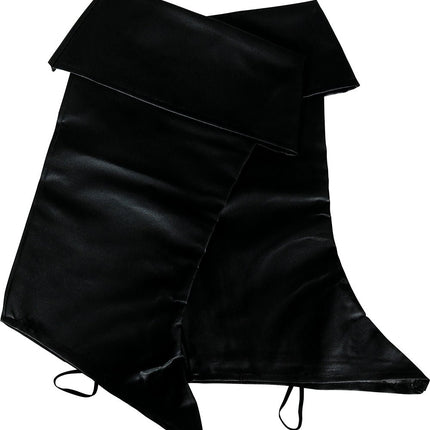 Zwarte Beenkappen Kind 50cm - Partywinkel - 8434077164747