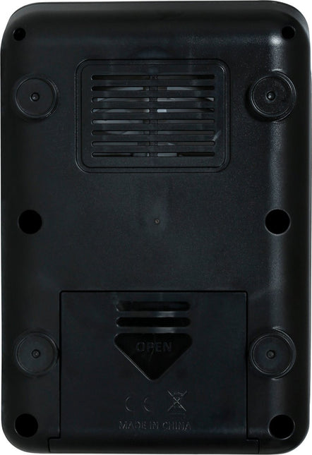 Zwarte Bellenblaas Machine 18cm van Fiestas Guirca koop je bij Partywinkel