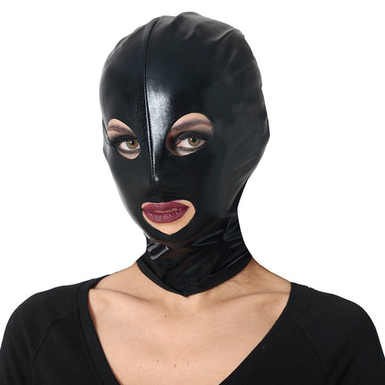 Zwarte Bivakmuts Vinyl van Fiestas Guirca koop je bij Partywinkel