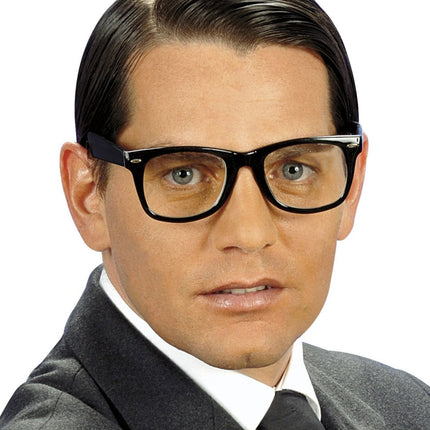 Zwarte Bril Karakter van Widmann koop je bij Partywinkel