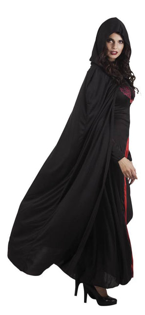 Zwarte Cape Vampier 1,8m van Boland koop je bij Partywinkel