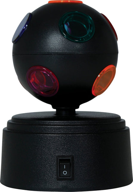 Zwarte Discobal 12cm - Partywinkel - 8434077315347