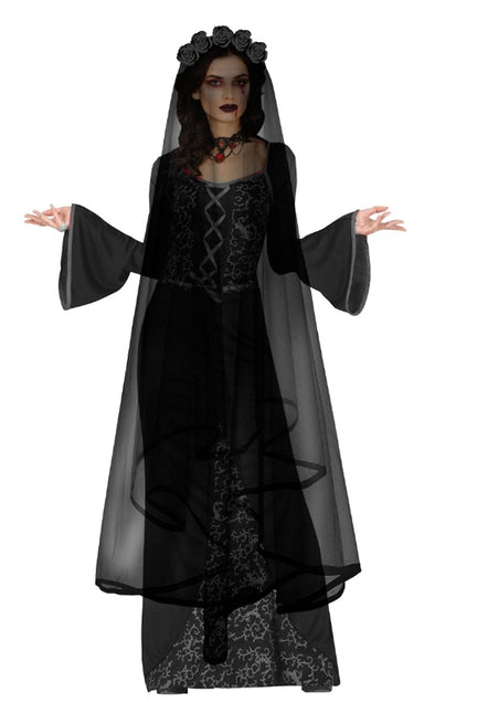 Zwarte Haarband Sluier van Fiestas Guirca koop je bij Partywinkel