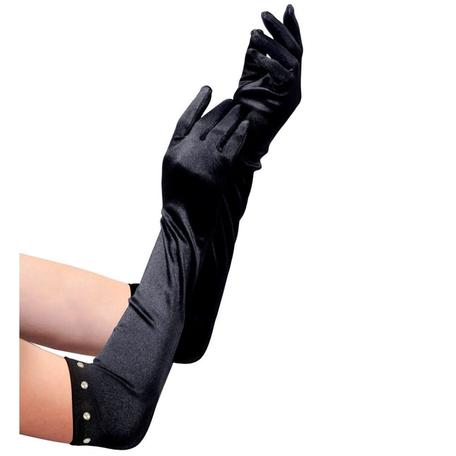 Zwarte Handschoenen Kind van Widmann koop je bij Partywinkel