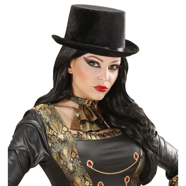 Zwarte Hoed Zwart Hoog van Widmann koop je bij Partywinkel