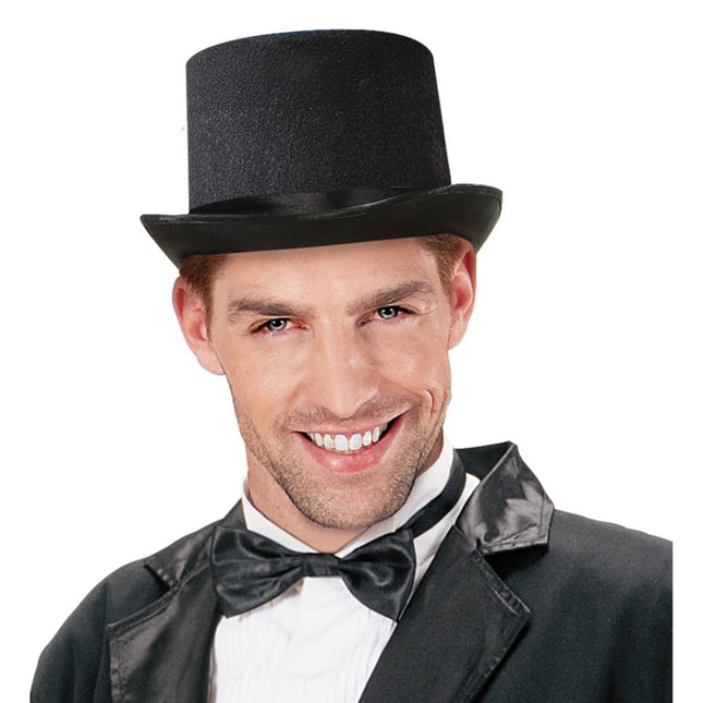 Zwarte Hoge Hoed van Widmann koop je bij Partywinkel